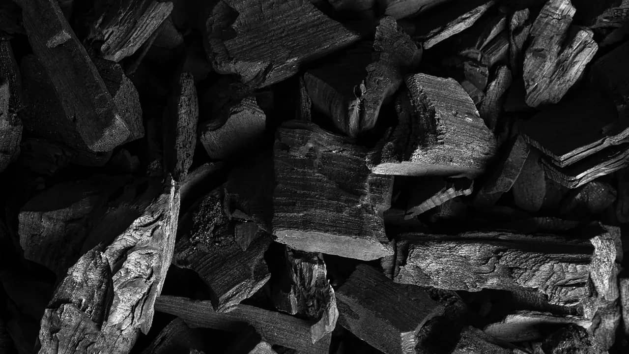 KOM Charcoal without Smoke and Unpleasant Smell