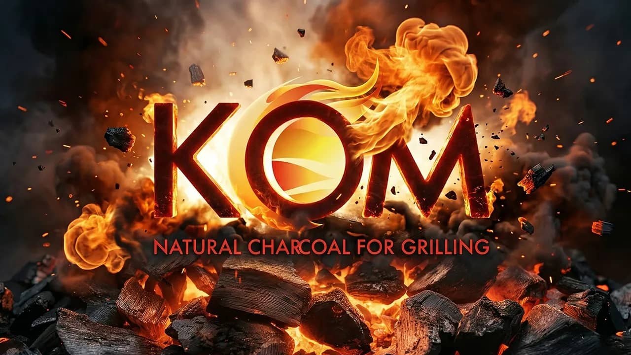 Eco-Friendly KOM Charcoal — Sustainable Production