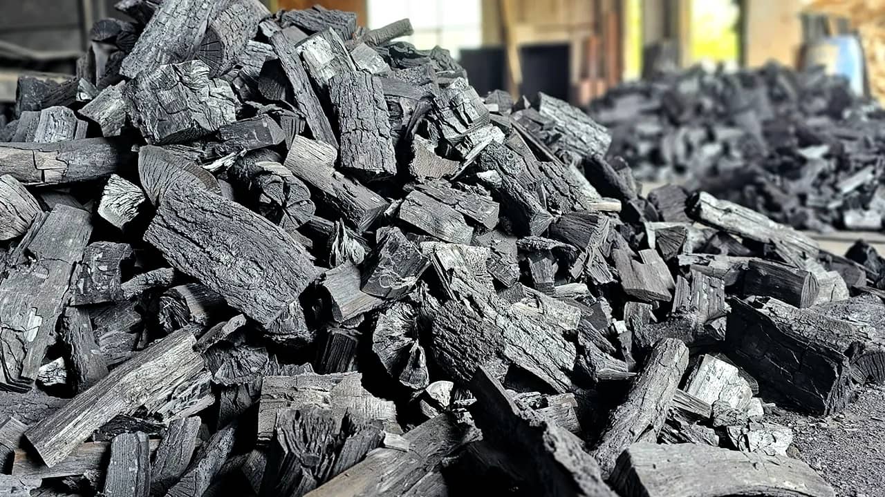 Natural KOM Charcoal from Beech, Oak and Hornbeam